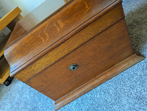 Vintage 1920s wooden wind - vintage,