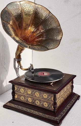 Antique gramophone fully - antique, gramophone,