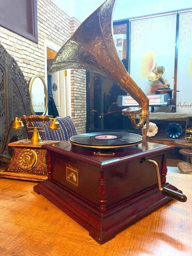 Antique hmv gramophone - hmv,