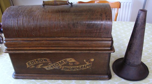 Antique edison home - home, cylinder