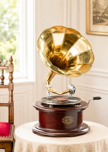 Wood gramophone player rpm - player, 78