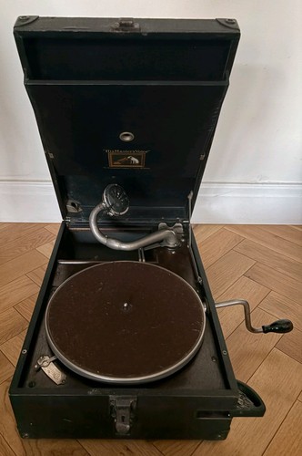 Antique hmv model 101 - antique, portable