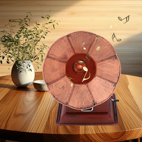 Antique gramophone model - antique,