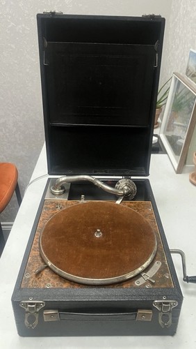 Antique gramophone harrods - -,