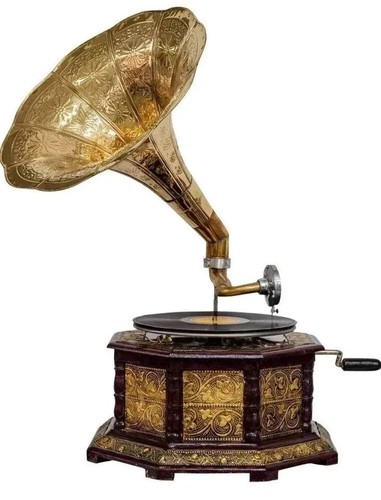 Antique gramophone fully - gramophone,,