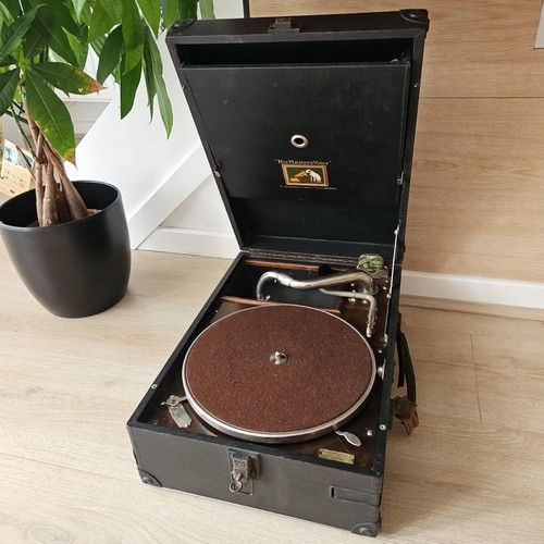 Antique hmv gramophone - hmv,