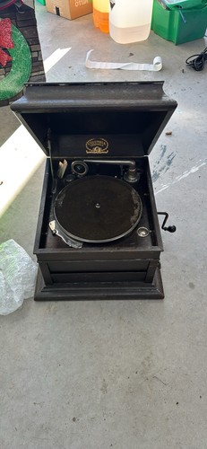 Antique gramophone - antique,
