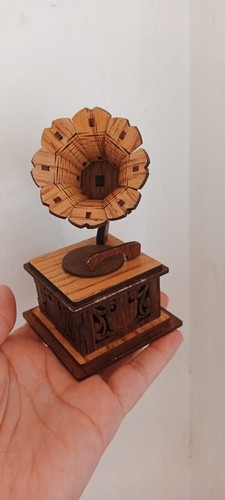 Handcrafted wooden miniature - handcrafted,