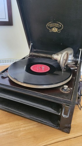 Columbia grafonola antique - grafonola,
