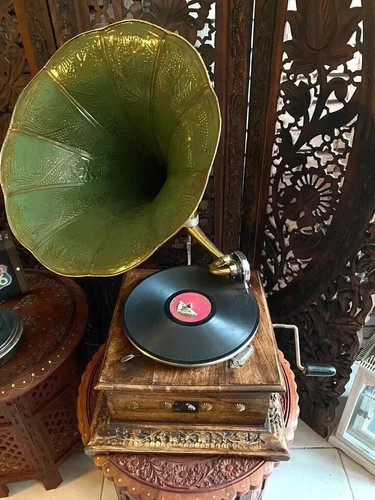 Hmv antique gramophone - hmv,
