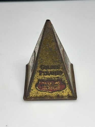 Antique golden pyramid - antique,